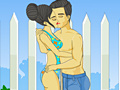 Žaidimas Hawaiian Beach Kissing
