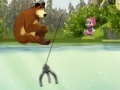 Žaidimas Masha and  Bear: Fishing