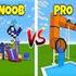 Noob vs Pro žaidimai 